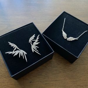 Bundle of wing themed jewelry